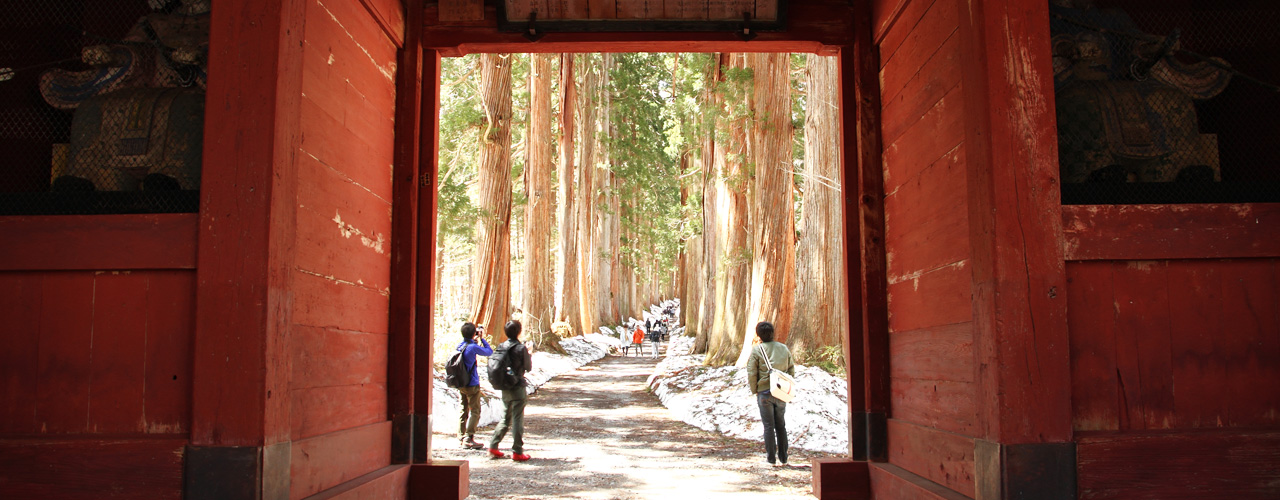 戸隠神社 奥之院 随神門